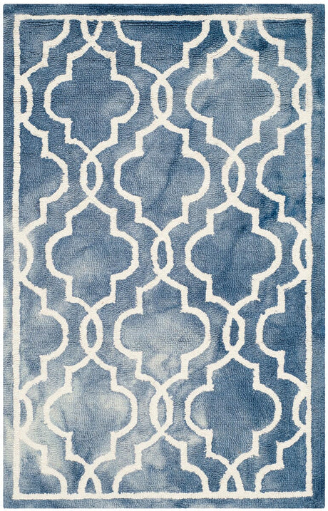 Safavieh Dip Dye Ddy539K Blue / Ivory Rugs - Safavieh - ddy539k - 7r