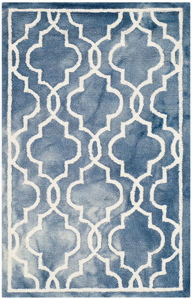 Safavieh Dip Dye Ddy539K Blue / Ivory Rugs - Safavieh - ddy539k - 7r