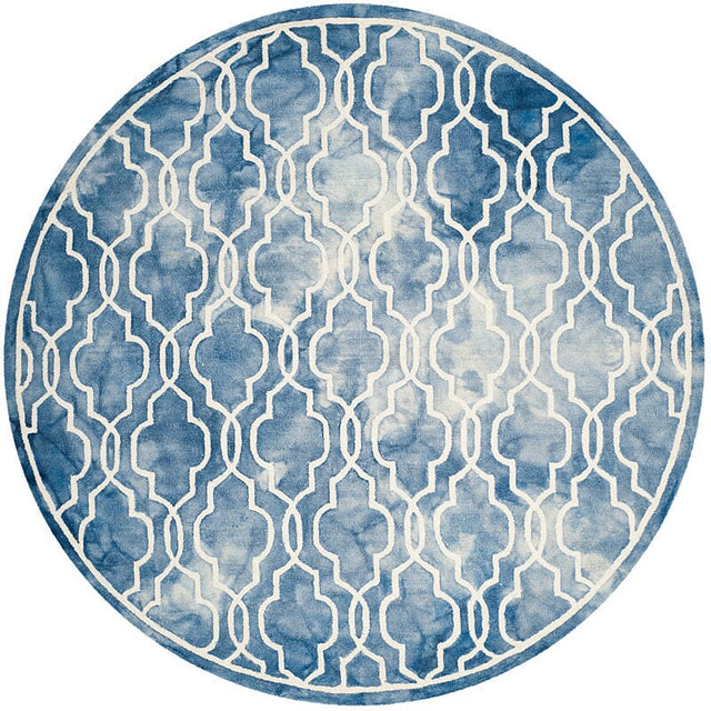 Safavieh Dip Dye Ddy539K Blue / Ivory Rugs - Safavieh - ddy539k - 7r