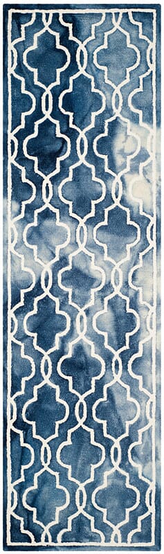 Safavieh Dip Dye Ddy539N Navy / Ivory Rugs - Safavieh - ddy539n - 24