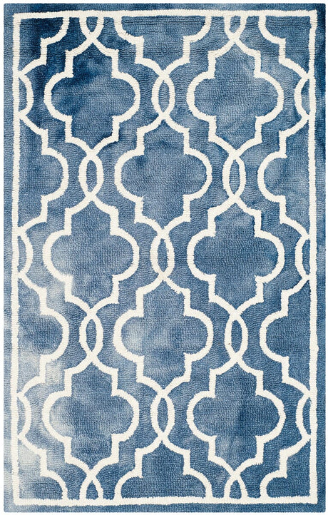 Safavieh Dip Dye Ddy539N Navy / Ivory Rugs - Safavieh - ddy539n - 7r