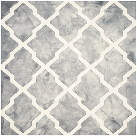 Safavieh Dip Dye Ddy540C Grey / Ivory Rugs - Safavieh - ddy540c - 7sq