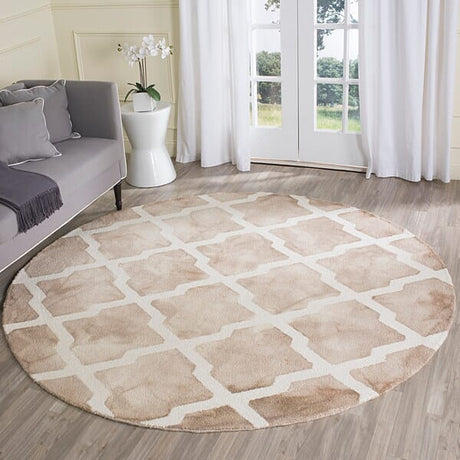 Safavieh Dip Dye Ddy540G Beige / Ivory Rugs - Safavieh - ddy540g - 7sq