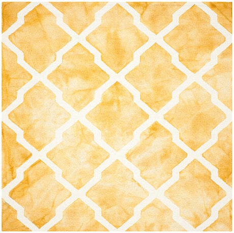 Safavieh Dip Dye Ddy540H Gold / Ivory Rugs - Safavieh - ddy540h - 7sq