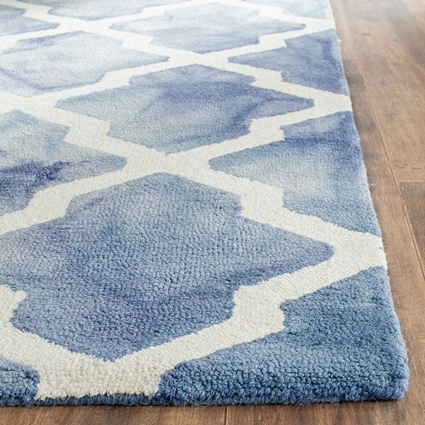 Safavieh Dip Dye Ddy540K Blue / Ivory Rugs - Safavieh - ddy540k - 2