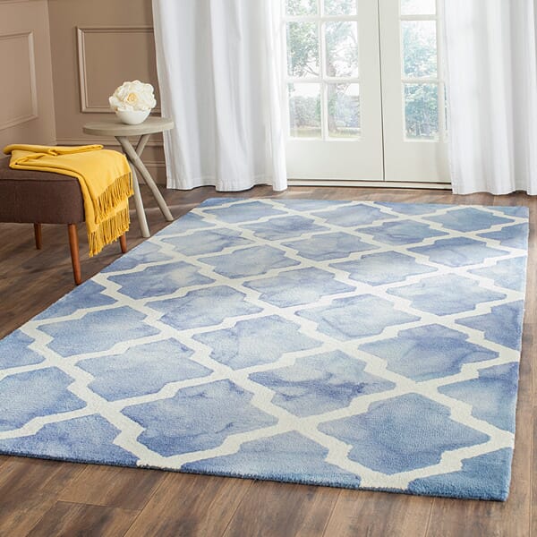 Safavieh Dip Dye Ddy540K Blue / Ivory Rugs - Safavieh - ddy540k - 2