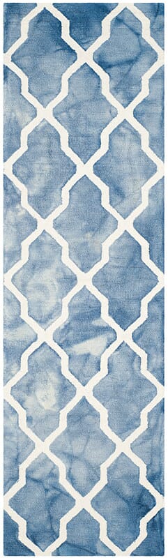 Safavieh Dip Dye Ddy540K Blue / Ivory Rugs - Safavieh - ddy540k - 24