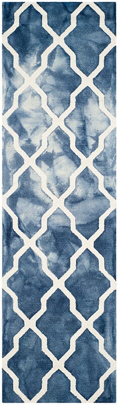 Safavieh Dip Dye Ddy540N Navy / Ivory Rugs - Safavieh - ddy540n - 24