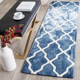 Safavieh Dip Dye Ddy540N Navy / Ivory Rugs - Safavieh - ddy540n - 7sq