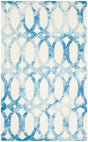 Safavieh Dip Dye Ddy675A Ivory / Blue Rugs - Safavieh - ddy675a - 2