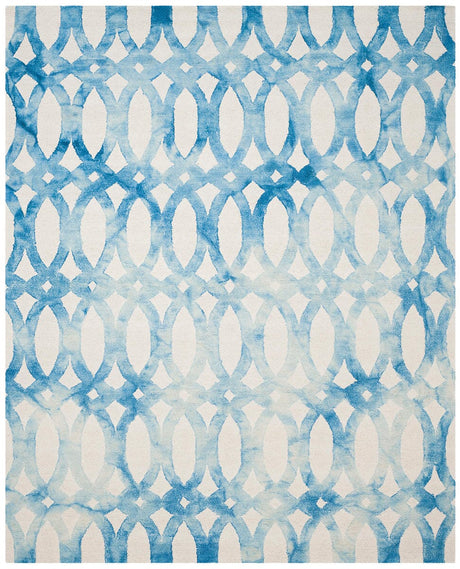 Safavieh Dip Dye Ddy675A Ivory / Blue Rugs - Safavieh - ddy675a - 5r