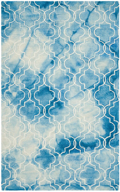 Safavieh Dip Dye Ddy676G Blue / Ivory Rugs - Safavieh - ddy676g - 2