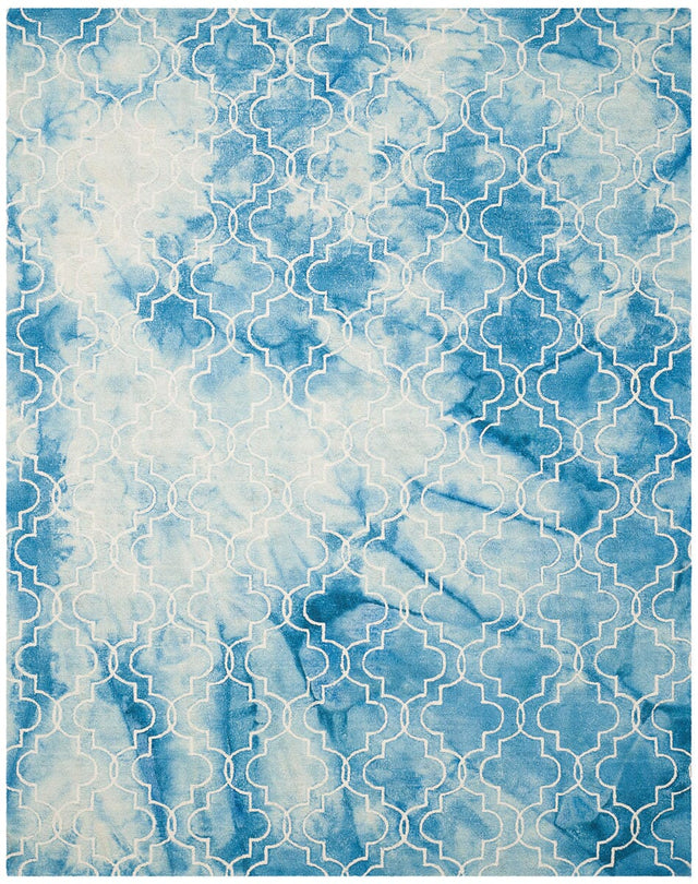 Safavieh Dip Dye Ddy676G Blue / Ivory Rugs - Safavieh - ddy676g - 5r