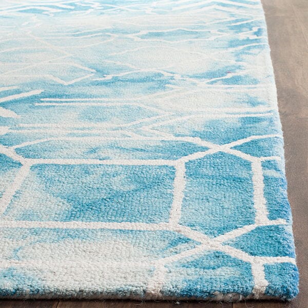 Safavieh Dip Dye Ddy678G Blue / Ivory Rugs - Safavieh - ddy678g - 2