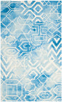 Safavieh Dip Dye Ddy678G Blue / Ivory Rugs - Safavieh - ddy678g - 2