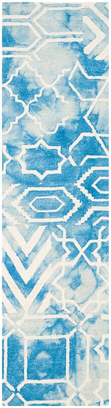 Safavieh Dip Dye Ddy678G Blue / Ivory Rugs - Safavieh - ddy678g - 26