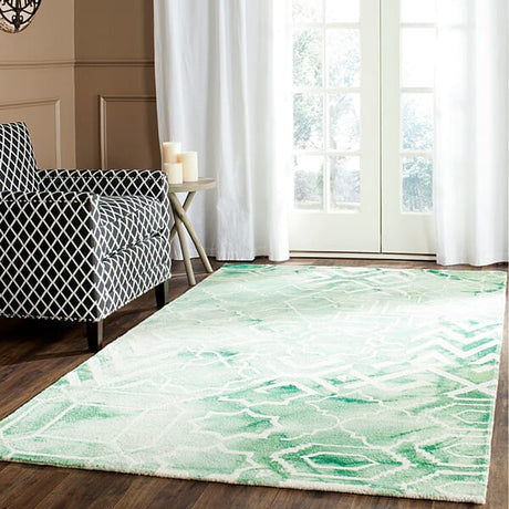 Safavieh Dip Dye Ddy678Q Green / Ivory Rugs - Safavieh - ddy678q - 2