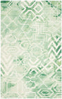 Safavieh Dip Dye Ddy678Q Green / Ivory Rugs - Safavieh - ddy678q - 2