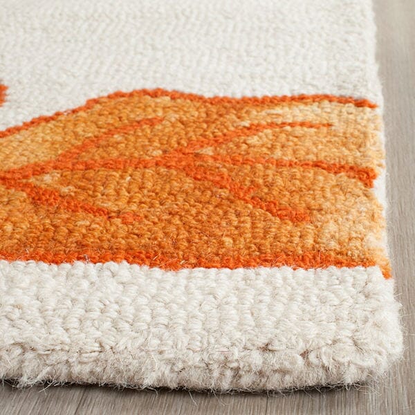 Safavieh Dip Dye Ddy683A Ivory / Orange Rugs - Safavieh - ddy683a - 2