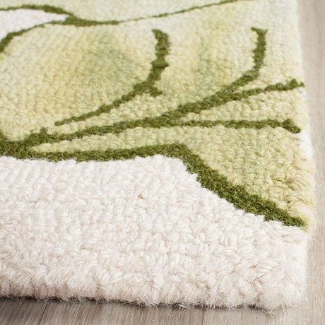 Safavieh Dip Dye Ddy683B Ivory / Light Green Rugs - Safavieh - ddy683b - 2