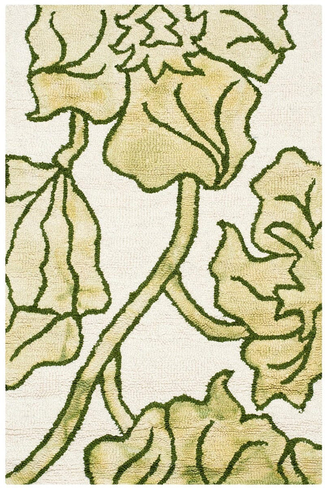 Safavieh Dip Dye Ddy683B Ivory / Light Green Rugs - Safavieh - ddy683b - 7r