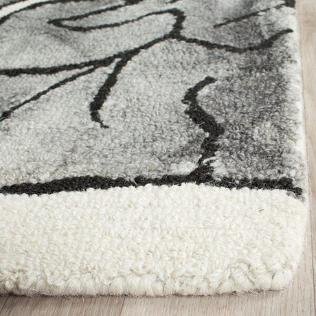 Safavieh Dip Dye Ddy683C Ivory / Light Grey Rugs - Safavieh - ddy683c - 2