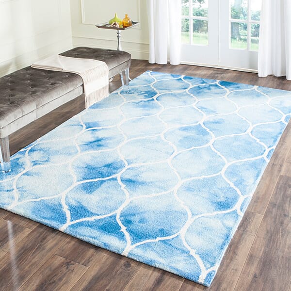 Safavieh Dip Dye Ddy685G Blue / Ivory Rugs - Safavieh - ddy685g - 2