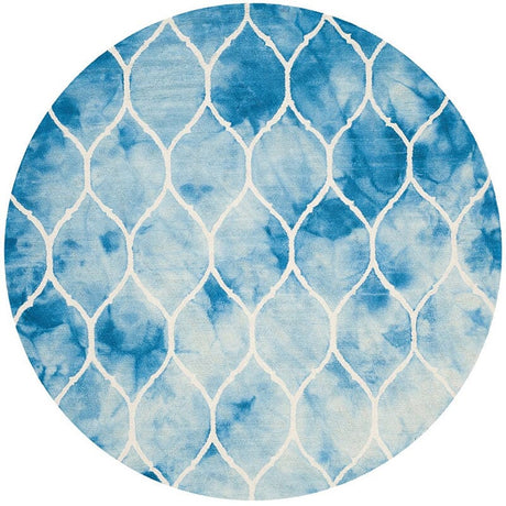 Safavieh Dip Dye Ddy685G Blue / Ivory Rugs - Safavieh - ddy685g - 7r