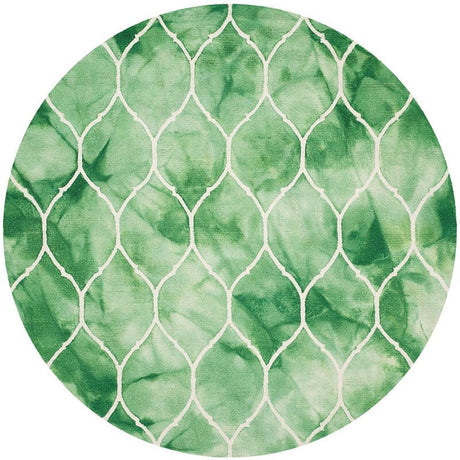 Safavieh Dip Dye Ddy685Q Green / Ivory Rugs - Safavieh - ddy685q - 7r