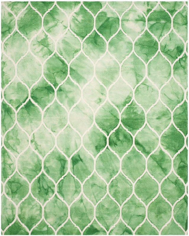 Safavieh Dip Dye Ddy685Q Green / Ivory Rugs - Safavieh - ddy685q - 7r