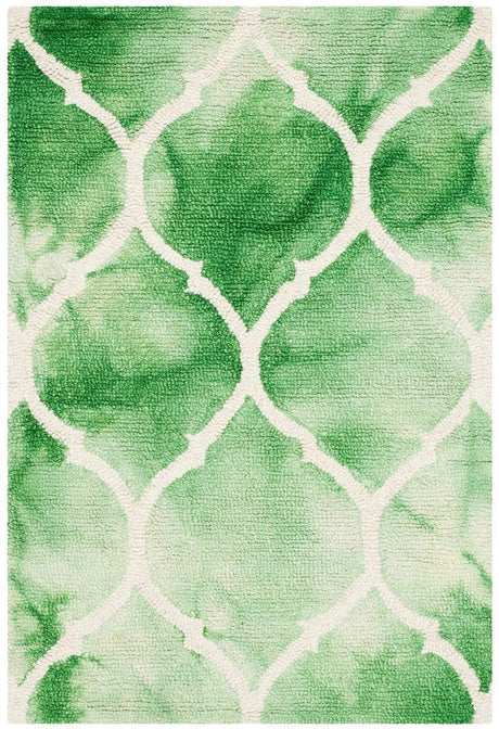 Safavieh Dip Dye Ddy685Q Green / Ivory Rugs - Safavieh - ddy685q - 7r