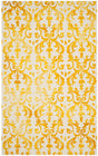 Safavieh Dip Dye Ddy689A Ivory / Gold Rugs - Safavieh - ddy689a - 2