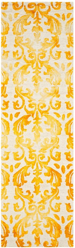 Safavieh Dip Dye Ddy689A Ivory / Gold Rugs - Safavieh - ddy689a - 26