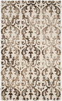 Safavieh Dip Dye Ddy689B Ivory / Chocolate Rugs - Safavieh - ddy689b - 2