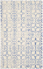 Safavieh Dip Dye Ddy711A Ivory / Blue Rugs - Safavieh - ddy711a - 2