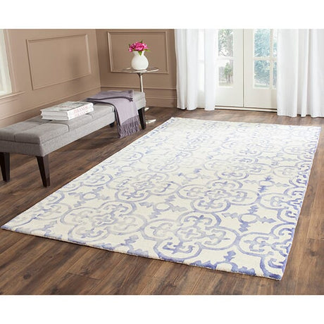 Safavieh Dip Dye Ddy711A Ivory / Blue Rugs - Safavieh - ddy711a - 2