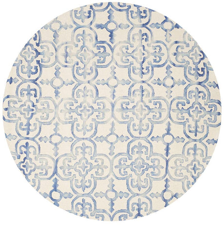 Safavieh Dip Dye Ddy711A Ivory / Blue Rugs - Safavieh - ddy711a - 7r