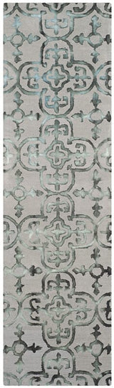 Safavieh Dip Dye Ddy711B Grey / Charcoal Rugs - Safavieh - ddy711b - 214