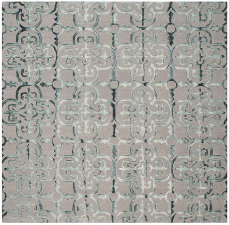 Safavieh Dip Dye Ddy711B Grey / Charcoal Rugs - Safavieh - ddy711b - 5sq