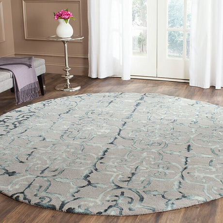 Safavieh Dip Dye Ddy711B Grey / Charcoal Rugs - Safavieh - ddy711b - 7sq