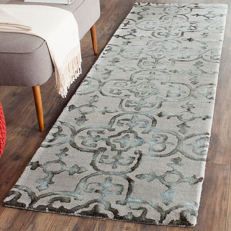 Safavieh Dip Dye Ddy711B Grey / Charcoal Rugs - Safavieh - ddy711b - 7sq