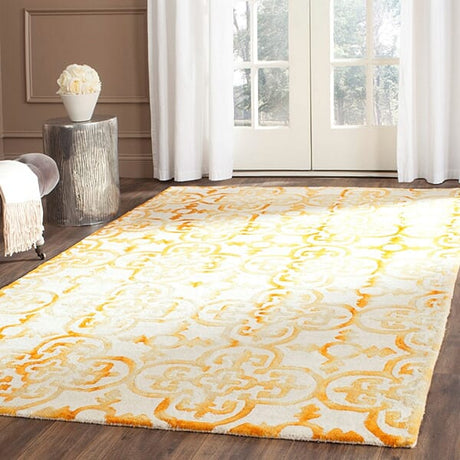 Safavieh Dip Dye Ddy711C Ivory / Gold Rugs - Safavieh - ddy711c - 2