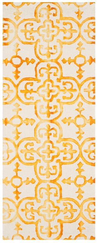 Safavieh Dip Dye Ddy711C Ivory / Gold Rugs - Safavieh - ddy711c - 26