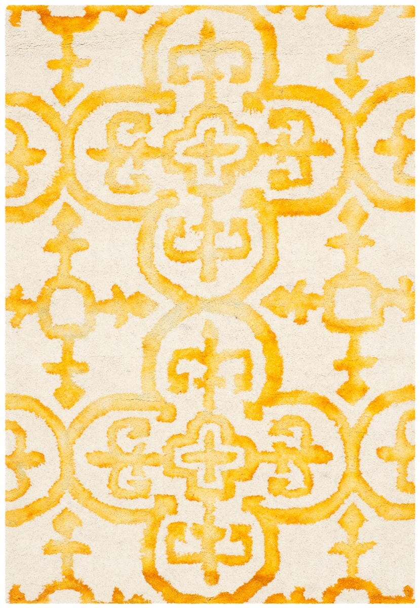 Safavieh Dip Dye Ddy711C Ivory / Gold Rugs - Safavieh - ddy711c - 7r