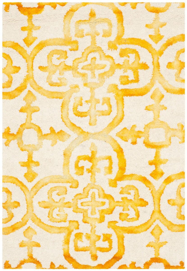 Safavieh Dip Dye Ddy711C Ivory / Gold Rugs - Safavieh - ddy711c - 7r