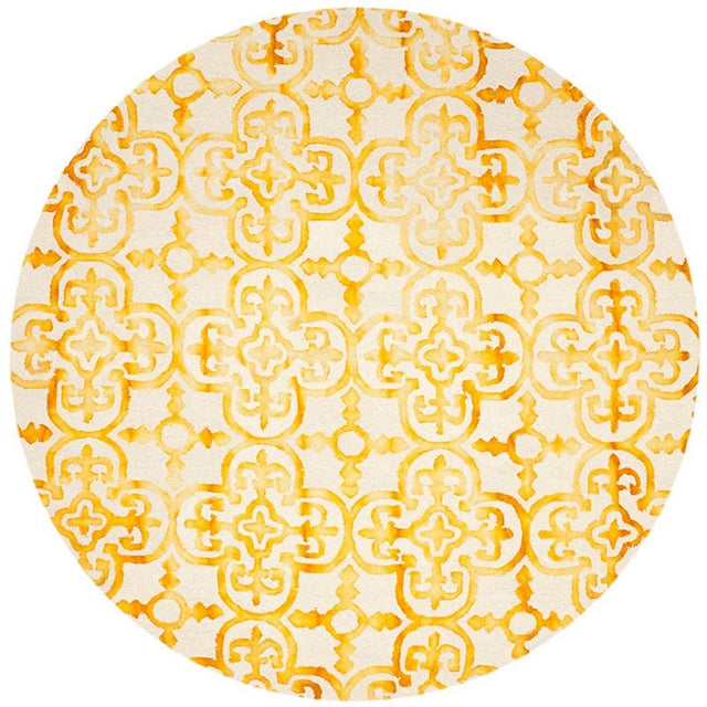 Safavieh Dip Dye Ddy711C Ivory / Gold Rugs - Safavieh - ddy711c - 7r