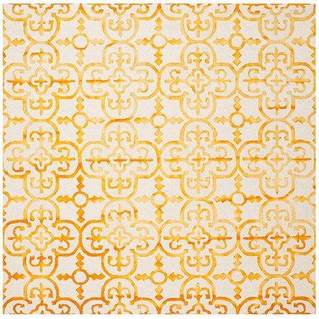 Safavieh Dip Dye Ddy711C Ivory / Gold Rugs - Safavieh - ddy711c - 7sq