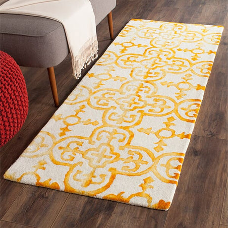 Safavieh Dip Dye Ddy711C Ivory / Gold Rugs - Safavieh - ddy711c - 7sq