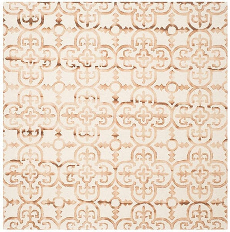 Safavieh Dip Dye Ddy711E Ivory / Camel Rugs - Safavieh - ddy711e - 7sq