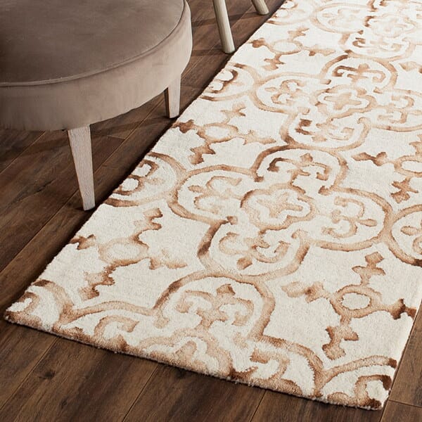 Safavieh Dip Dye Ddy711E Ivory / Camel Rugs - Safavieh - ddy711e - 7sq